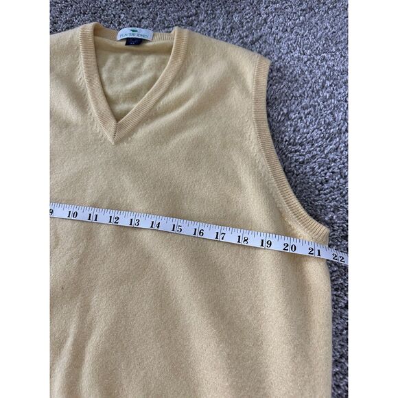 Players Only Yellow Cashmere Vest XL Golf Country Club - Picture 7 of 7